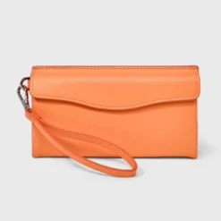 Flap Pouch With Folded Double Interior Wristlet - A New Day™ -A New Day GUEST 05a59f77 aafc 419d b931 f3f5d7559632