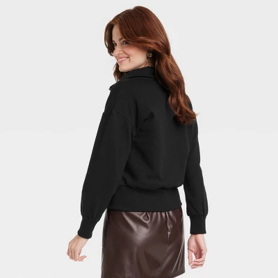 Women's Quarter Zip Sweatshirt - A New Day™ Women's Quarter Zip Sweatshirt - A New Day™ -A New Day GUEST 0e0d6fa8 bbb4 4b36 9546 3f3e6d3ba1cb