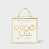 14K Gold Plated Trio Hoop Earring Set - A New Day™ Gold -A New Day GUEST 11d3df94 da42 46fe af29 a2894cd41795