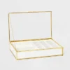 Glass Jewelry Organizer - A New Day™ Gold -A New Day GUEST 142de6d8 cc6b 4233 8cd5 9c2f54f93343