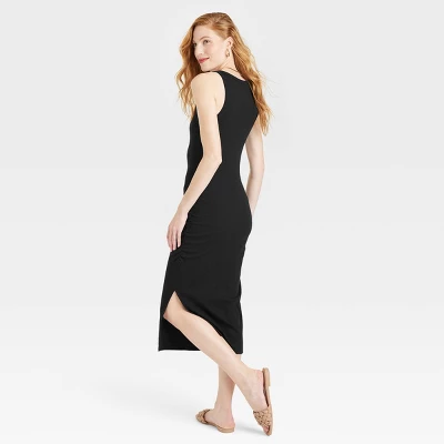 Women's Rib Knit Side Ruched Bodycon Dress - A New Day™ Women's Rib Knit Side Ruched Bodycon Dress - A New Day™ -A New Day GUEST 19a32fea 94df 41fb 84aa 9c8fca638a0c