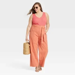 Women's Plus Size Textured Tank Top - A New Day™ Pink 4X -A New Day GUEST 2a368a8f 1b92 4adb 9e76 1d8415ffdc21