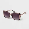 Women's Tortoise Shell Oversized Square Sunglasses - A New Day™ Tan -A New Day GUEST 3ea08bd9 be9a 4052 8208 1b2ff3a68276