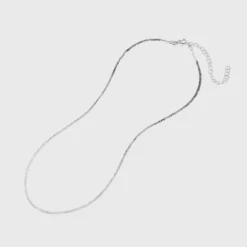 Sterling Silver Herringbone Chain Necklace - A New Day™ Silver -A New Day GUEST 43d65cf0 34b3 441e b5c5 da226ae30e6c