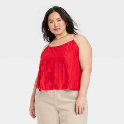 Women's Plisse Cami - A New Day™ -A New Day GUEST 4492d1e3 00c9 45e6 95e5 6ca886c0f3d2