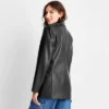 Women's Relaxed Fit Faux Leather Blazer - A New Day™ -A New Day GUEST 4498ecba 639f 4f26 9cb8 432b4f172920
