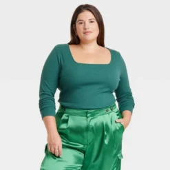 Women's Long Sleeve Slim Fit T-Shirt - A New Day™ 6 Women's Long Sleeve Slim Fit T-Shirt - A New Day™ -A New Day GUEST 463ee5a0 9ad4 4089 bd2f f914c15e8a4c