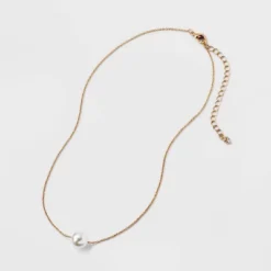 Pearl Pendant Necklace - A New Day™ Gold -A New Day GUEST 471a6a6f 16fe 448e bbb2 5769ed6d1c47