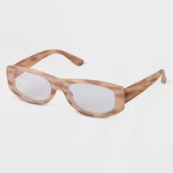 Women's Plastic Cateye Blue Light Filtering Glasses- A New Day™