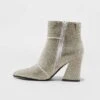 Women's Cailin Ankle Boots - A New Day™ Silver -A New Day GUEST 5558886a d837 4d95 b2b1 959b17f183fe