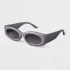 Women's Angular Oval Sunglasses - A New Day™ Silver 1 Women's Angular Oval Sunglasses - A New Day™ Silver -A New Day GUEST 5b257b94 8cd8 4b0c 8916 3f65fb847984