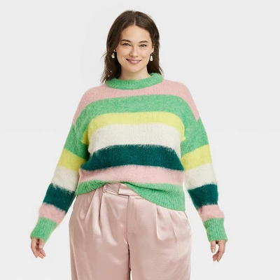 Women's Crewneck Brushed Pullover Sweater - A New Day™ Women's Crewneck Brushed Pullover Sweater - A New Day™ -A New Day GUEST 5d07f6fd ebc8 47e3 8fe6 fd9106181c24