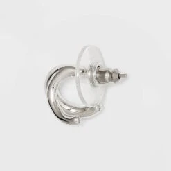 Sterling Silver Faux Duo Hoop Earrings - A New Day™ 3 Sterling Silver Faux Duo Hoop Earrings - A New Day™ -A New Day GUEST 5e5dd7a8 1726 46ac 8294 cede0cc9838e