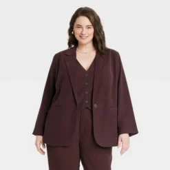 Women's Oversized Fall Blazer - A New Day™ -A New Day GUEST 7224a582 4a1e 4f0f 8761 2df27d9aebf4