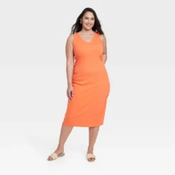 Women's Rib Knit Side Ruched Bodycon Dress - A New Day™ 7 Women's Rib Knit Side Ruched Bodycon Dress - A New Day™ -A New Day GUEST 8cb4e897 4d0c 4e6c b900 b635080dd75c
