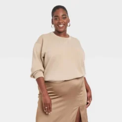 Women's Sandwash Sweatshirt - A New Day™ -A New Day GUEST 8fb4face f4ee 48f4 9e8d 5935daffc92b