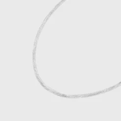 Sterling Silver Herringbone Chain Necklace - A New Day™ Silver -A New Day GUEST 951c8fe7 cc5c 43c1 a1ea 56fb0b2dc842