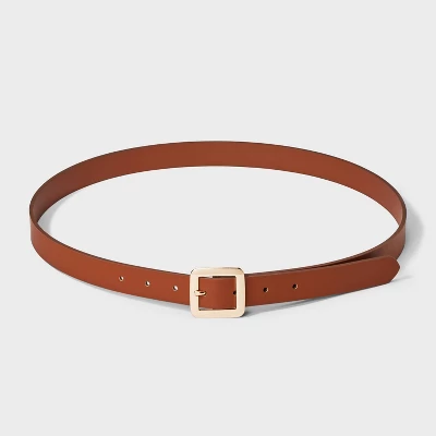 Women's Chunky Center Bar Buckle Belt - A New Day™ Brown Women's Chunky Center Bar Buckle Belt - A New Day™ Brown -A New Day GUEST a245f3a9 54dd 4475 8939 110ba80eb8d0