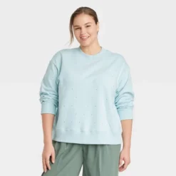 Women's Jeweled Pullover Sweatshirt - A New Day™ -A New Day GUEST a5c28bfc c127 491a a0fd d4d282043c15