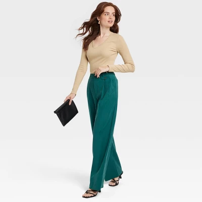 Women's Long Sleeve V-Neck T-Shirt - A New Day™ Women's Long Sleeve V-Neck T-Shirt - A New Day™ -A New Day GUEST b0dd78a4 8859 4510 962d cdbe85014672