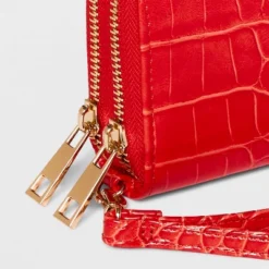 Double Zip Wallet - A New Day™ Red -A New Day GUEST b33ef0d9 a5d7 4b6f 909d c5c46bd2c9dd