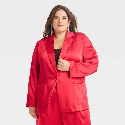 Women's Satin Blazer - A New Day™ Women's Satin Blazer - A New Day™ -A New Day GUEST b953606a eb6c 4814 bf77 b7e556150a76
