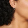 Band Hoop Earrings - A New Day™ Silver -A New Day GUEST bbc37da2 f409 41cf 8446 73d431ba08e4