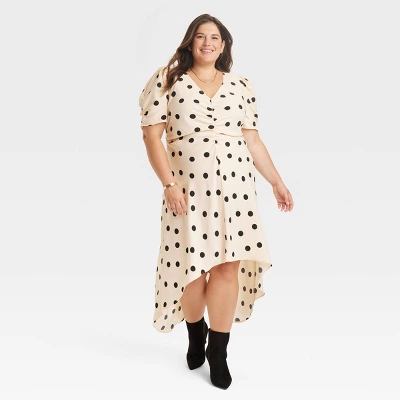 Women's Crepe Short Sleeve Midi Dress - A New Day™ Women's Crepe Short Sleeve Midi Dress - A New Day™ -A New Day GUEST bee991e7 b883 4a7d 8ccb faf681c2b9c1