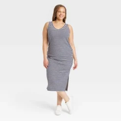 Women's Rib Knit Side Ruched Bodycon Dress - A New Day™ 6 Women's Rib Knit Side Ruched Bodycon Dress - A New Day™ -A New Day GUEST c19c4ce8 5e36 45ef ae83 766347aff212