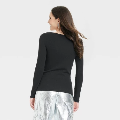 Women's Long Sleeve Slim Fit T-Shirt - A New Day™ Women's Long Sleeve Slim Fit T-Shirt - A New Day™ -A New Day GUEST c20f7050 08e1 4b43 9f35 619da936e372