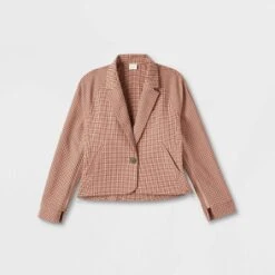 Women's Adaptive Seated Fit Side Opening Blazer Jacket - A New Day™ -A New Day GUEST c2f9a419 c1c3 45ec b51c f0cedf6235d3