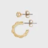 Multi Gold Hoops And Cubic Zirconia Stud Earring Set 8pc - A New Day™ -A New Day GUEST c4805a0a 5691 4b5f aa84 1573215583b5