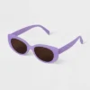 Women's Retro Oval Sunglasses - A New Day™ -A New Day GUEST c74b1764 c156 4c2c b1e1 60cdc0ae84b9