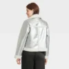 Women's Metallic Shearling Moto Jacket - A New Day™ 1 Women's Metallic Shearling Moto Jacket - A New Day™ -A New Day GUEST dc40a64a 0122 4a15 9ee4 b1011bc685ec