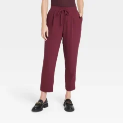 Women's High-Rise Tapered Fluid Ankle Pull-On Pants - A New Day™ -A New Day GUEST dc88487b b181 459f b9e3 a558abbfb2cf