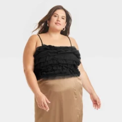 Women's Tiny Tulle Tank Top - A New Day™ 5 Women's Tiny Tulle Tank Top - A New Day™ -A New Day GUEST dee52f7d c1c1 4468 990a 7d50b48e0c63