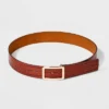 Women's Square Buckle Belt - A New Day™ -A New Day GUEST df4e8fa6 b00b 4407 a04f 2b6816b6791e