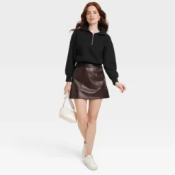 Women's Quarter Zip Sweatshirt - A New Day™ 3 Women's Quarter Zip Sweatshirt - A New Day™ -A New Day GUEST e057b86a b29f 46ce 8054 ae6296bdd708