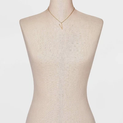 Gold Dipped Scattered Cubic Zirconia Initial Pendant Necklace - A New Day™ Gold Gold Dipped Scattered Cubic Zirconia Initial Pendant Necklace - A New Day™ Gold -A New Day GUEST e4b1a1b9 2019 42fd 8602 964dc5bbb103