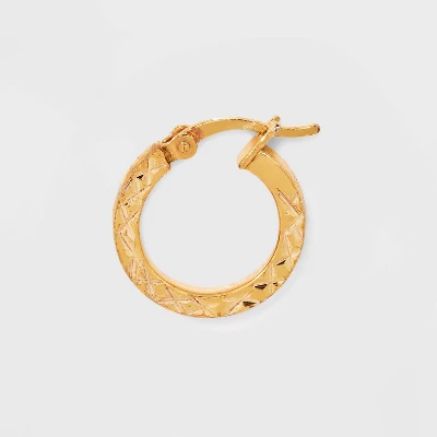 14K Gold Plated Click Top Duo Hoop Earring Set 2pc - A New Day™ Gold 14K Gold Plated Click Top Duo Hoop Earring Set 2pc - A New Day™ Gold -A New Day GUEST e9406463 aa43 4fc7 a689 8d01c3ae858a