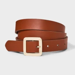 Women's Chunky Center Bar Buckle Belt - A New Day™ Brown 4 Women's Chunky Center Bar Buckle Belt - A New Day™ Brown -A New Day GUEST f373ba15 c26d 4a0b 950e 78890099f3dc