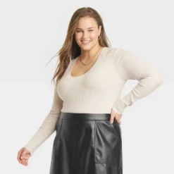 Women's Fine Gauge Scoop Neck Sweater - A New Day™ 8 Women's Fine Gauge Scoop Neck Sweater - A New Day™ -A New Day GUEST f6cd4b48 2784 4d84 bdd3 e4311c622a78